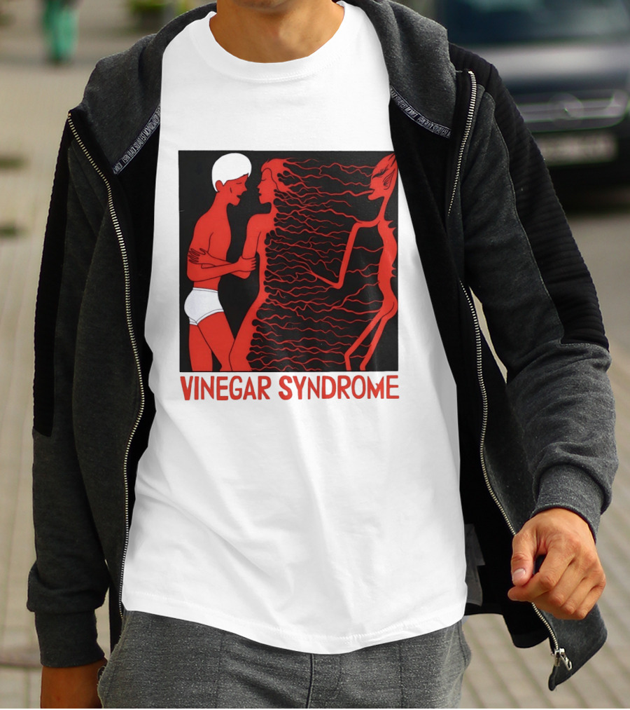 Vinegar Syndrome Cult Film Horror Home Video Vintage Aesthetic T-Shirt