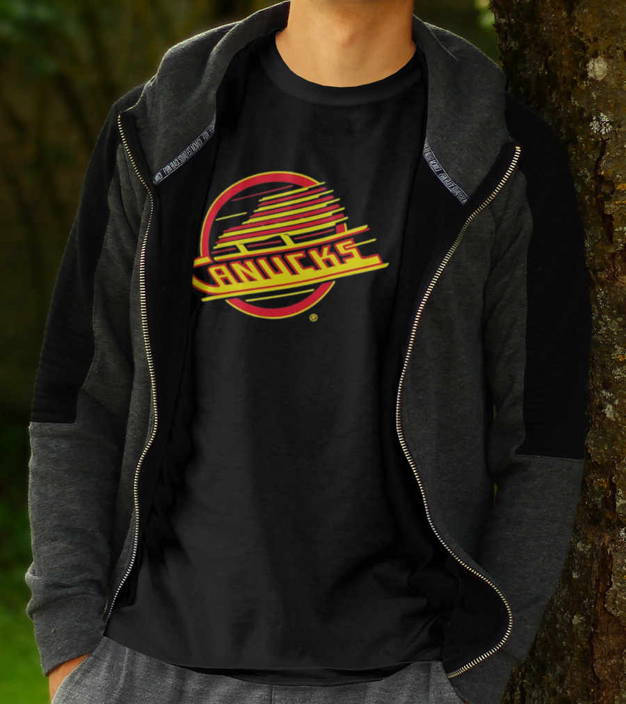 Vancouver Canucks Skate Logo NHL Hockey T-Shirt