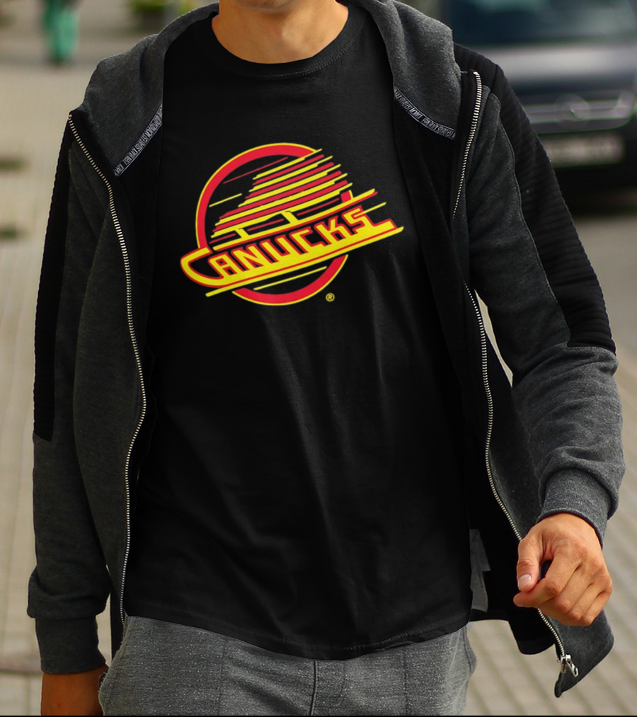 Vancouver Canucks Skate Logo NHL Hockey T-Shirt