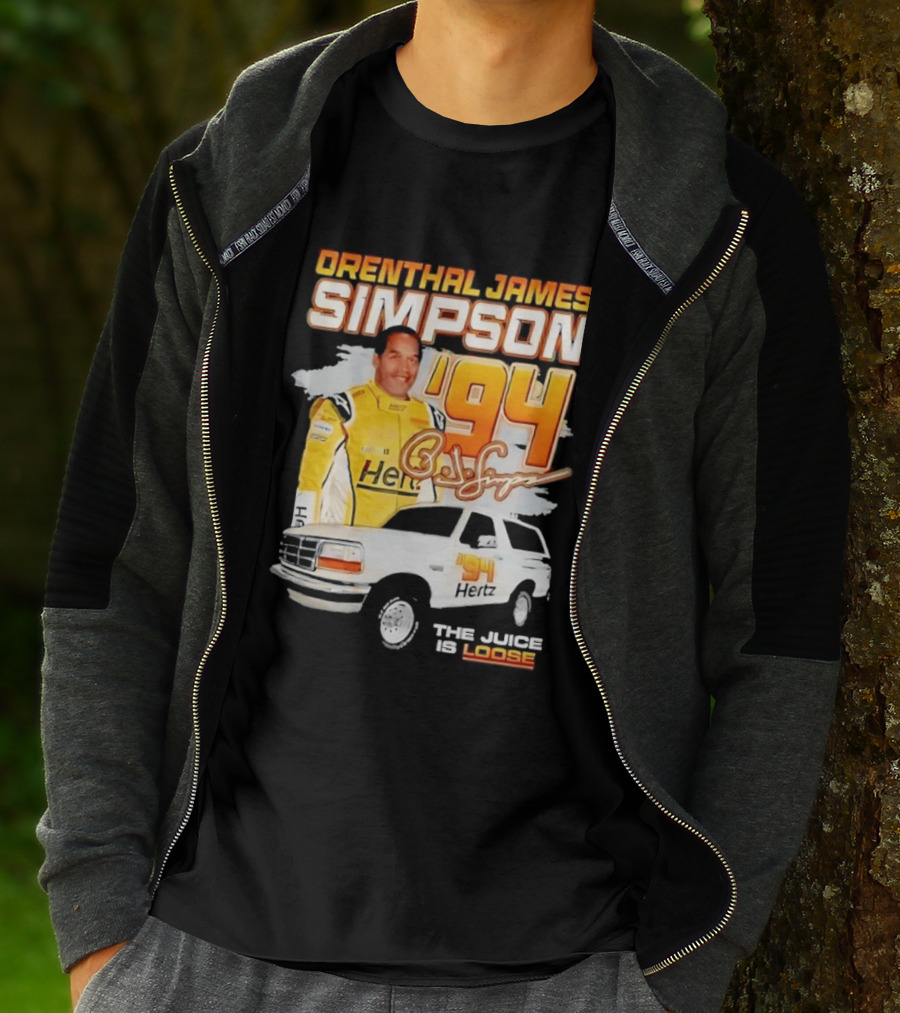 Orenthal James Simpson '94 The Juice Is Loose T-Shirt