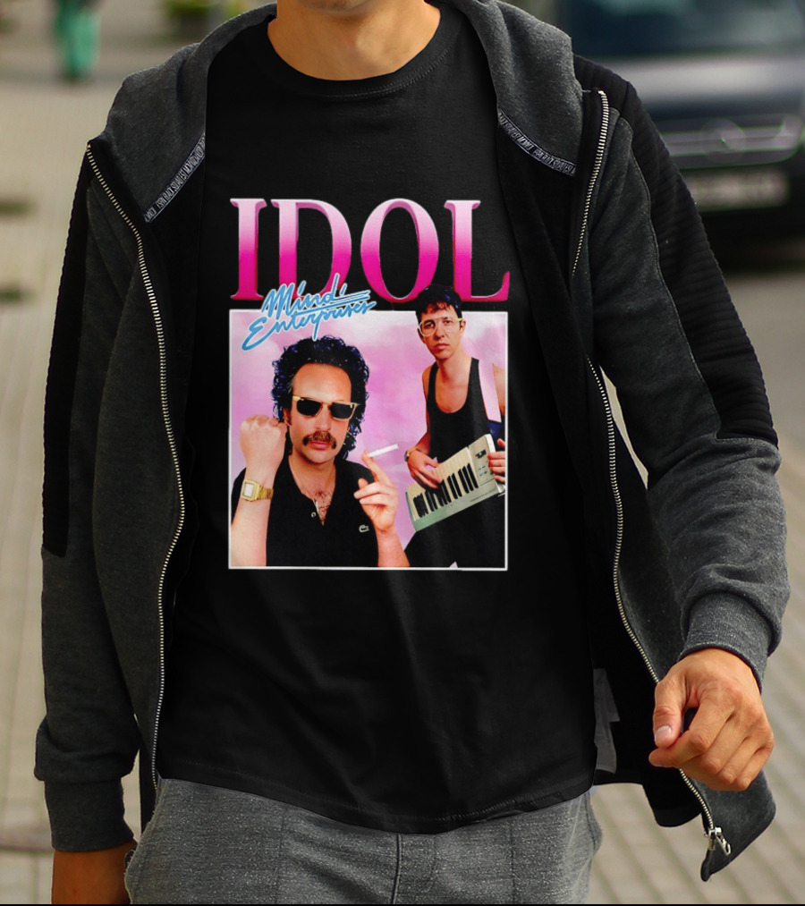 IDOL Mindi Enterprises Band Photo Retro 80s T-Shirt