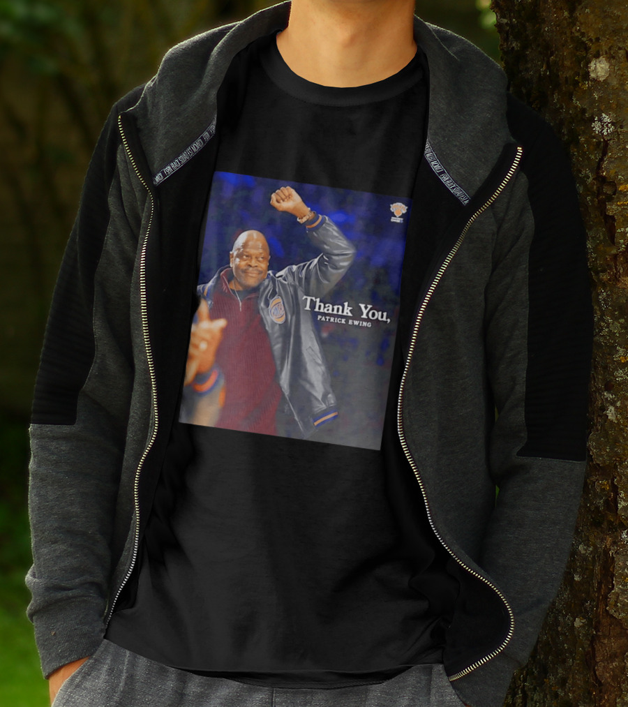 Thank You Patrick Ewing New York Knicks NBA Legends T-Shirt