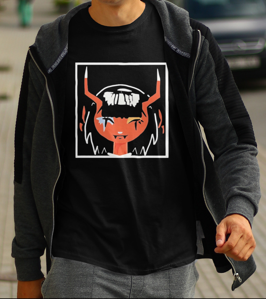 Anime Demon Girl Horned T-Shirt