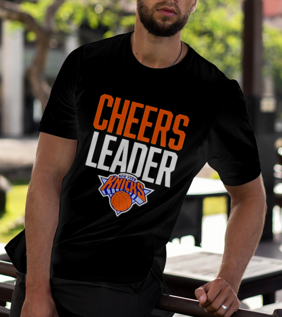Cheers Leader New York Knicks NBA Basketball T-Shirt