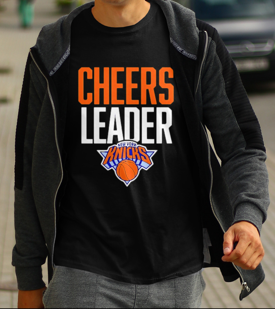 Cheers Leader New York Knicks NBA Basketball T-Shirt
