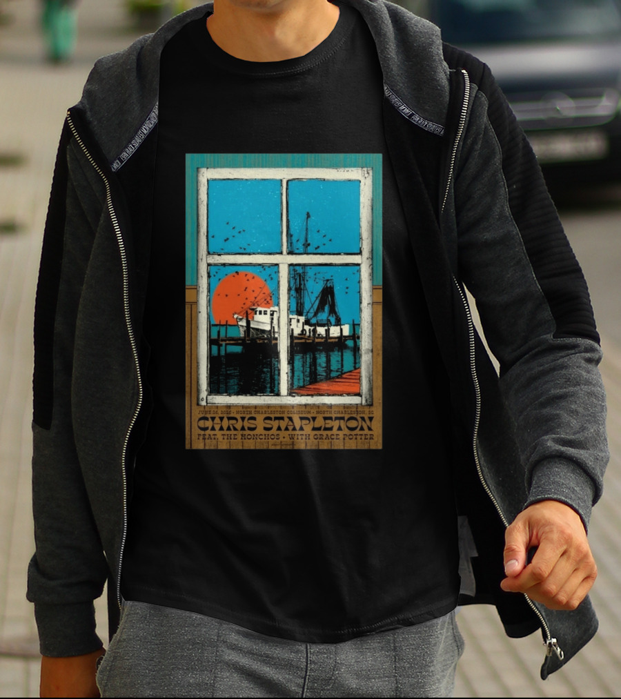 Chris Stapleton June 26 2026 North Charleston SC T-Shirt