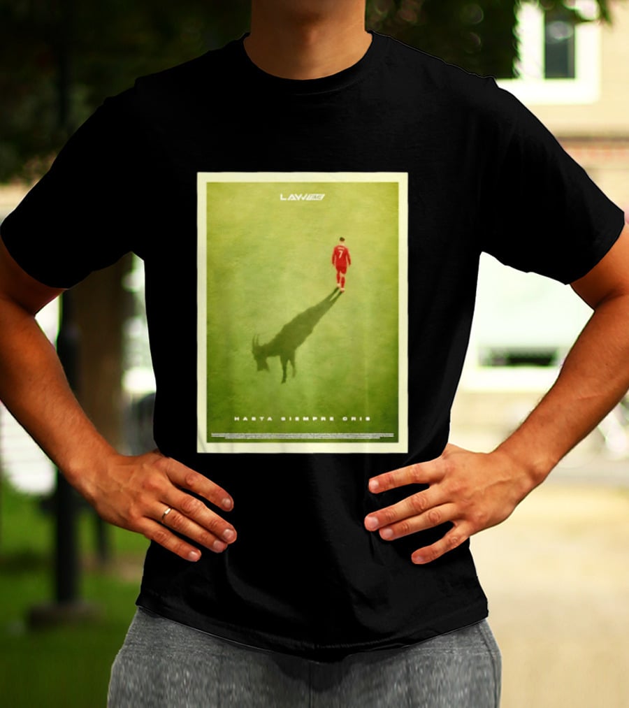 Cristiano Ronaldo Portugal Goat Hasta Siempre Cris T-Shirt