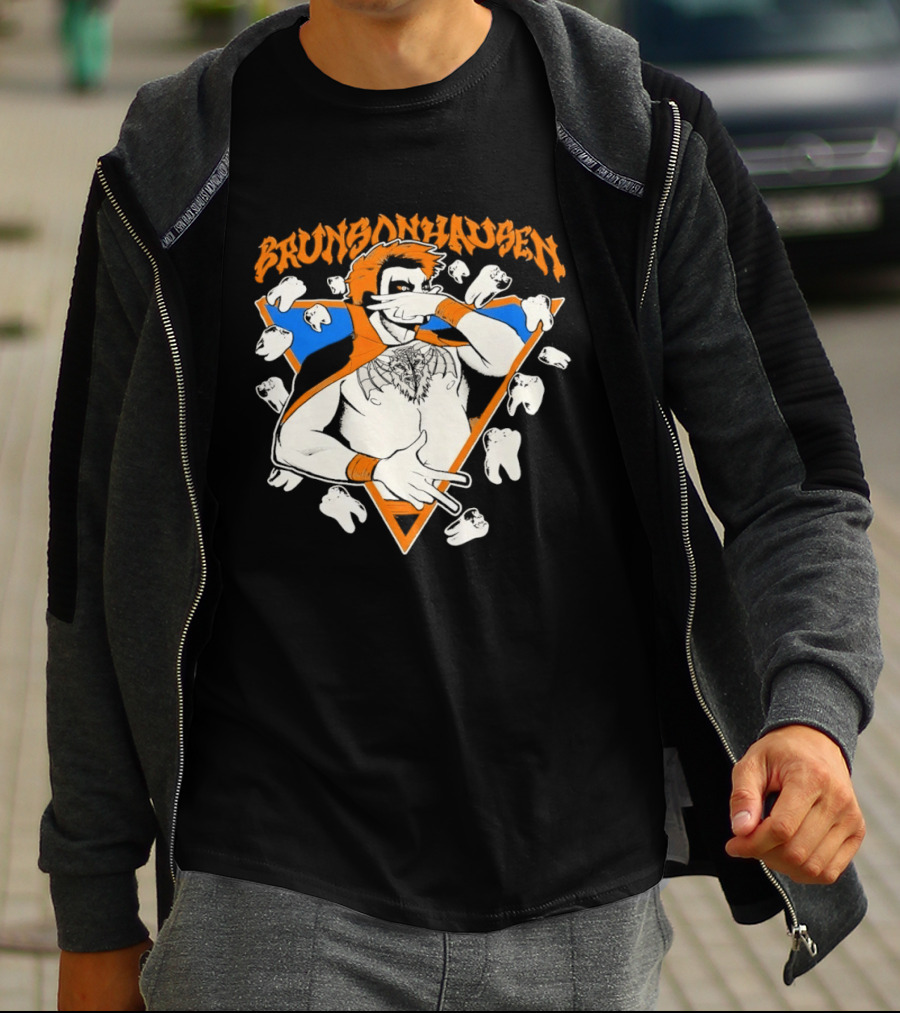 Danhausen Brunsonhausen New York Knicks T-Shirt