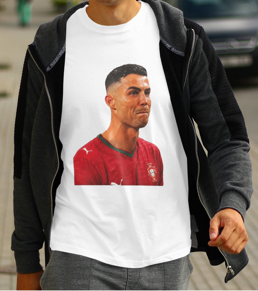 Cristiano Ronaldo Portugal Emotional Moment T-Shirt