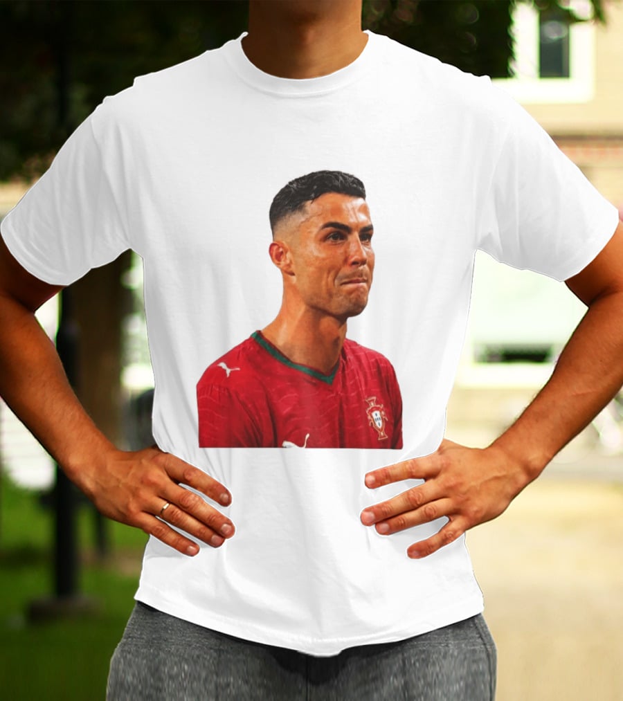 Cristiano Ronaldo Portugal Emotional Moment T-Shirt