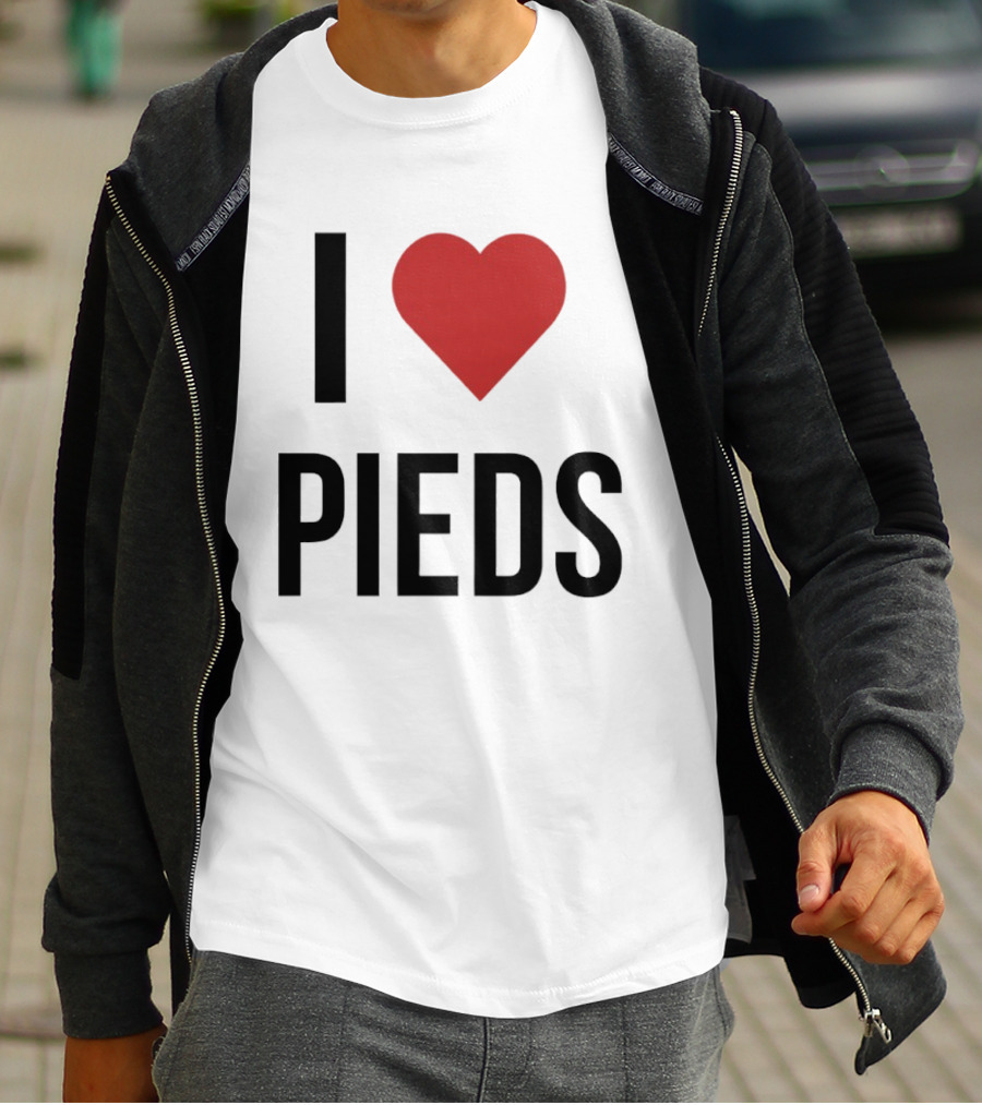 I Heart Pieds T-Shirt