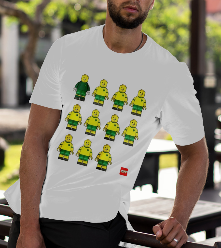 Norwich City F.C. Lego Minifigures Team Formation T-Shirt
