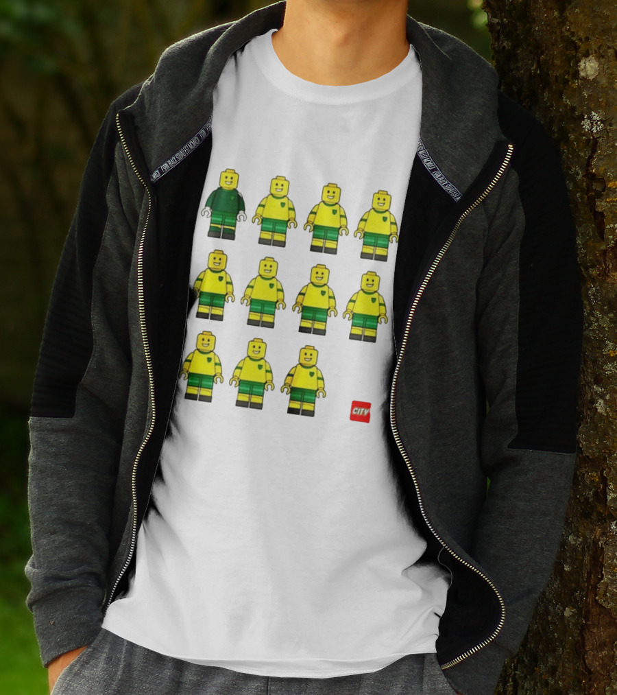 Norwich City F.C. Lego Minifigures Team Formation T-Shirt