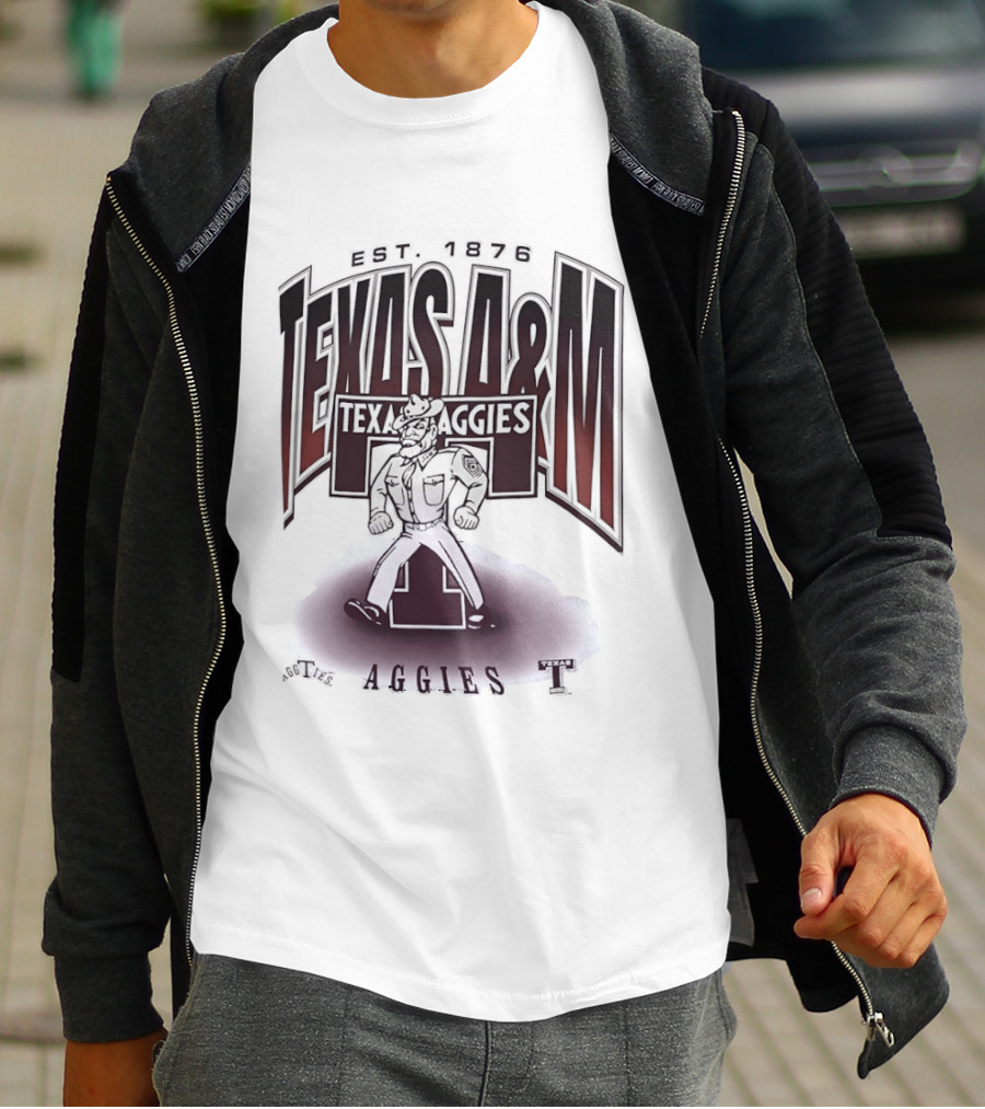 Texas A&M Aggies Est 1876 College Station Traditions Aggieland Football Texas T T-Shirt