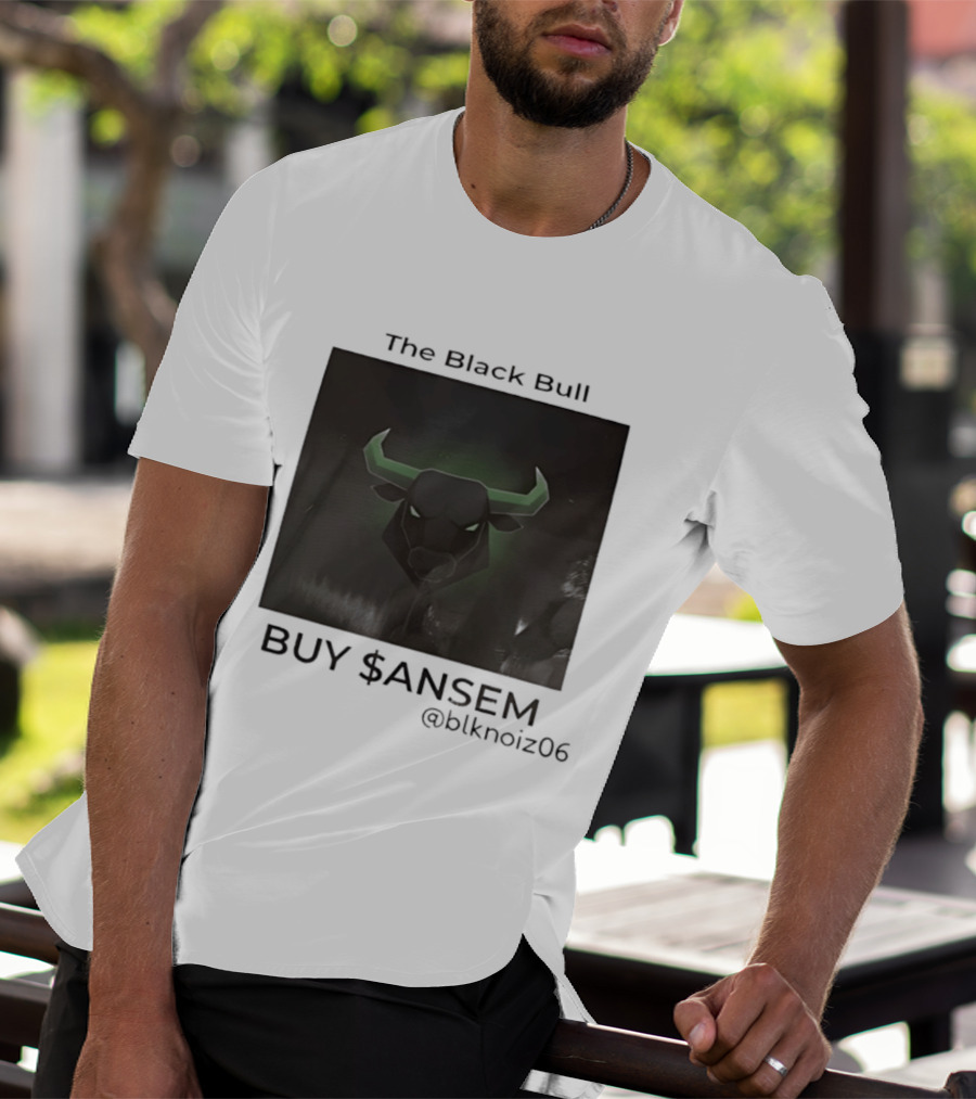 The Black Bull Buy $ANSEM Blknoiz06 Crypto T-Shirt