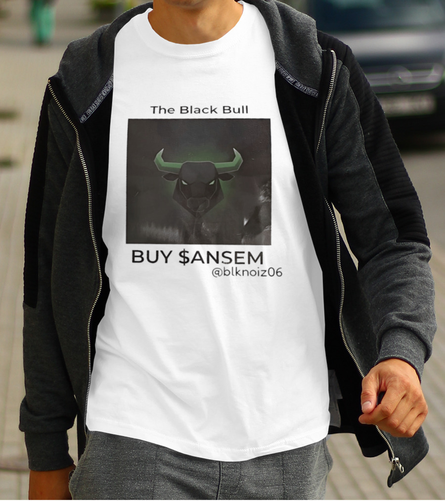 The Black Bull Buy $ANSEM Blknoiz06 Crypto T-Shirt
