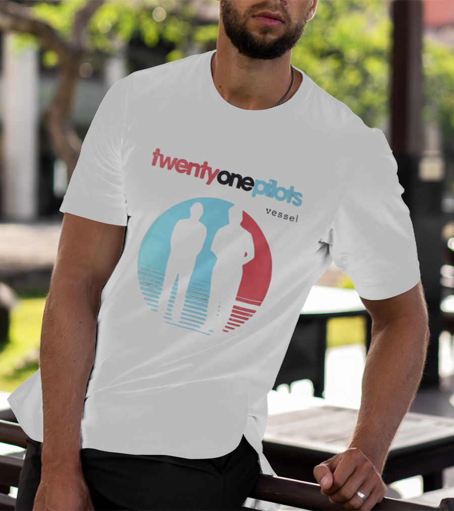 Twenty One Pilots Vessel Silhouettes Tyler Joseph T-Shirt