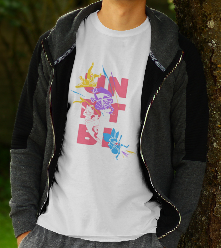 Unbeatable Anime Collage Manga Colorful T-Shirt