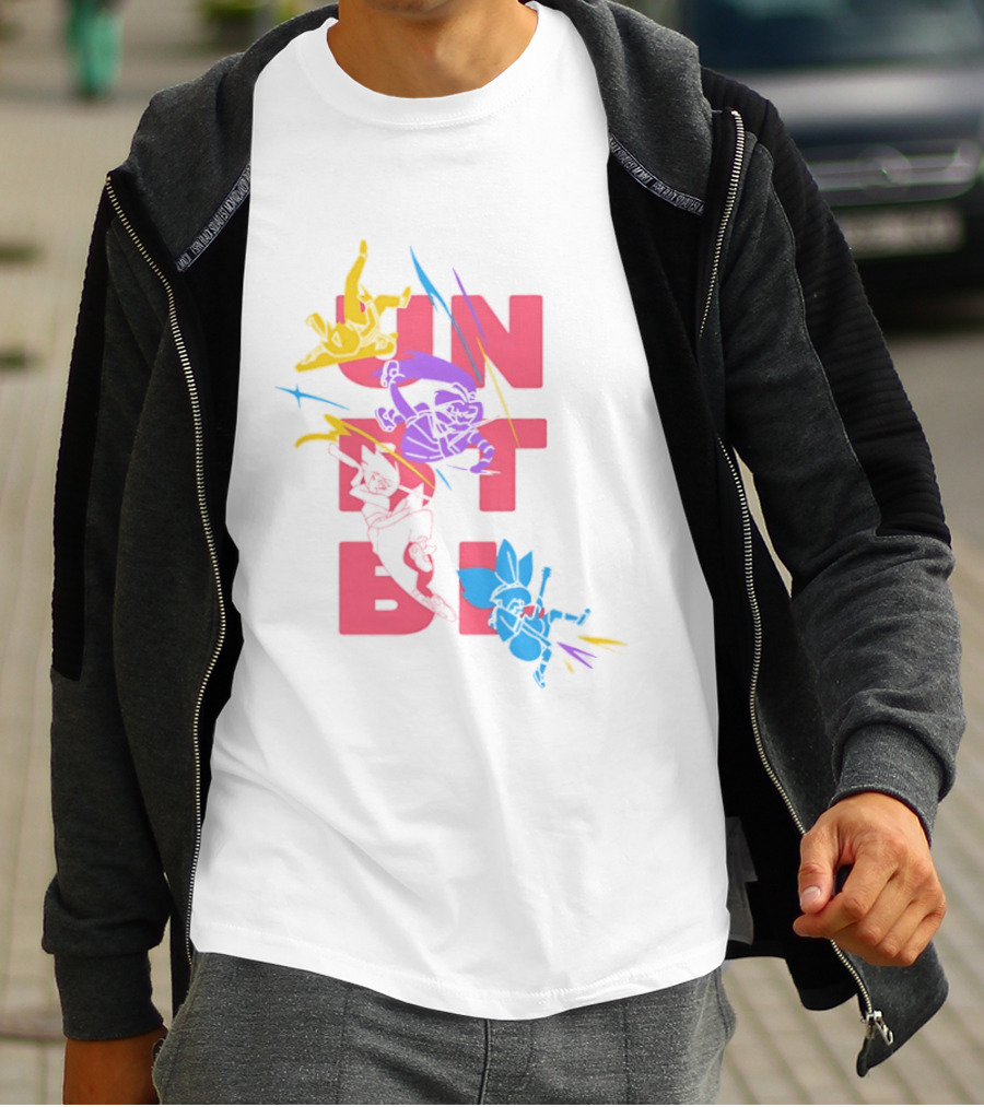 Unbeatable Anime Collage Manga Colorful T-Shirt