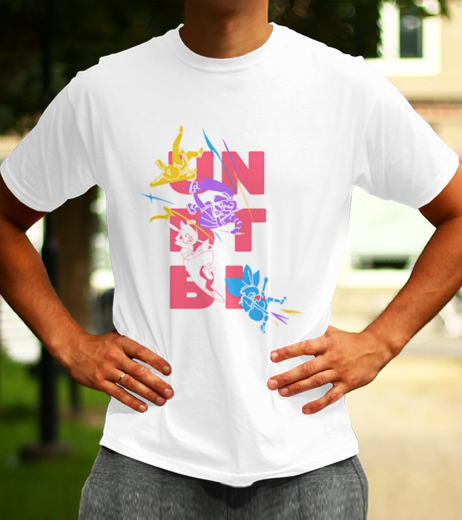 Unbeatable Anime Collage Manga Colorful T-Shirt