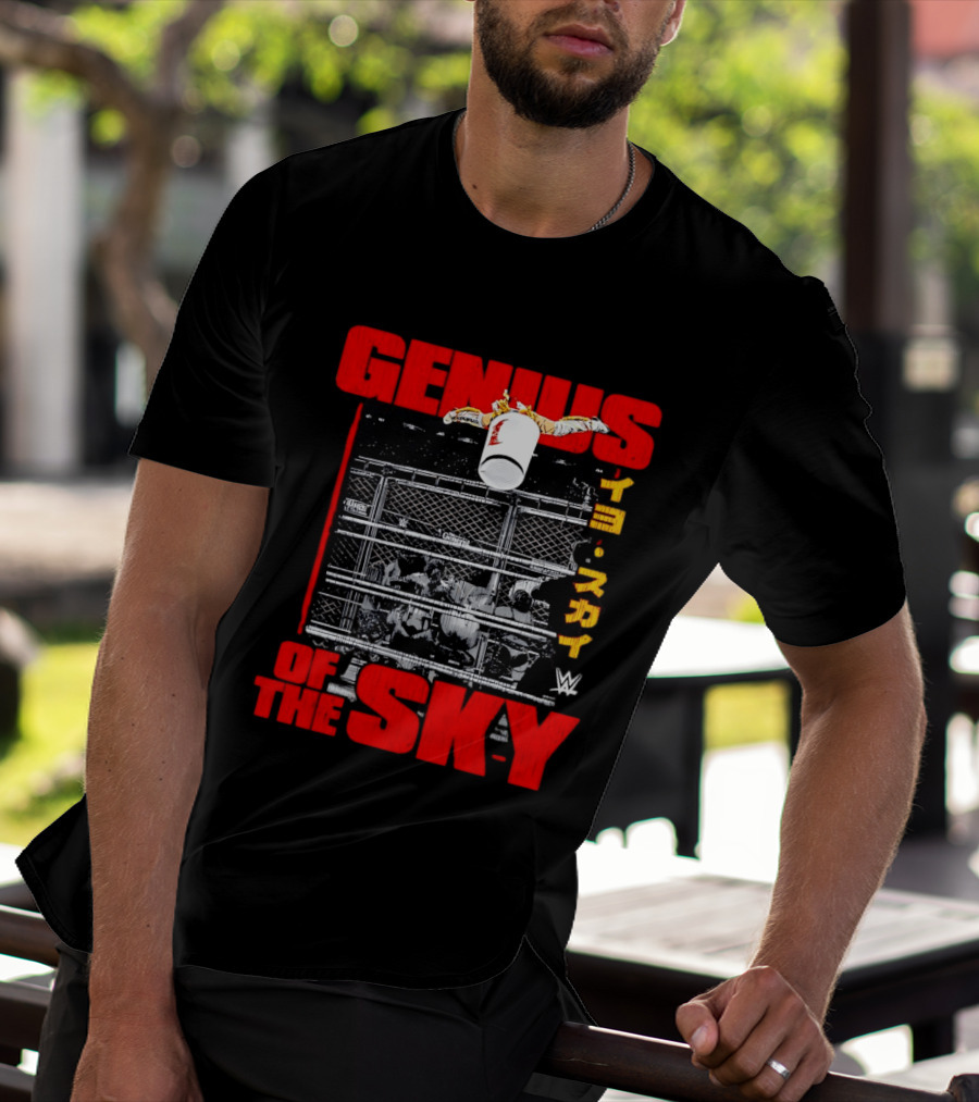 Genius Of The Sky WWE Cage Match T-Shirt
