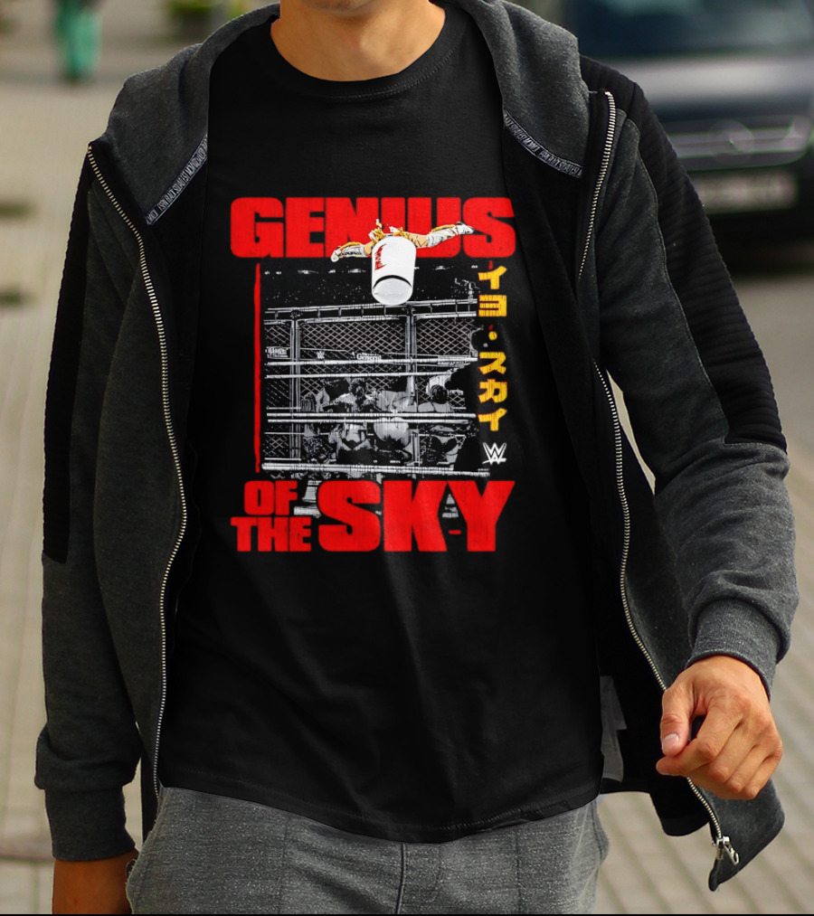 Genius Of The Sky WWE Cage Match T-Shirt