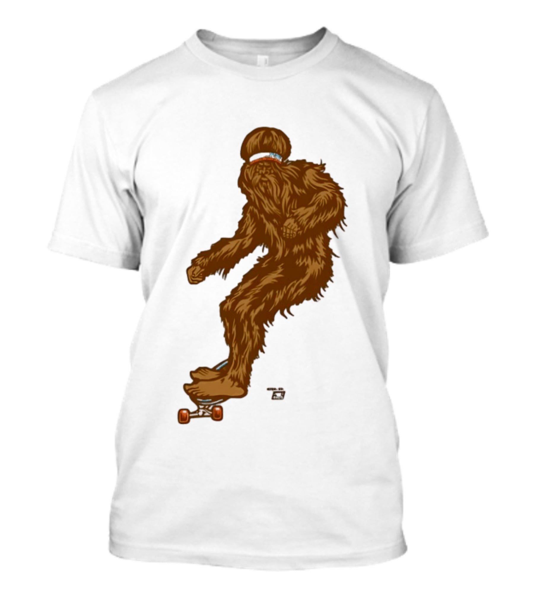Ames Bros Skater Bigfoot Sasquatch Skateboard Legend T-Shirt