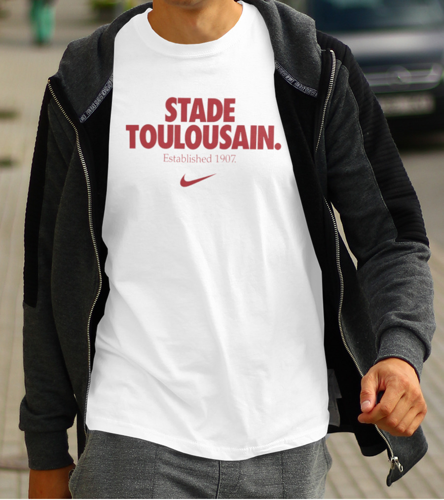 Stade Toulousain Established 1907 Nike Rugby T-Shirt