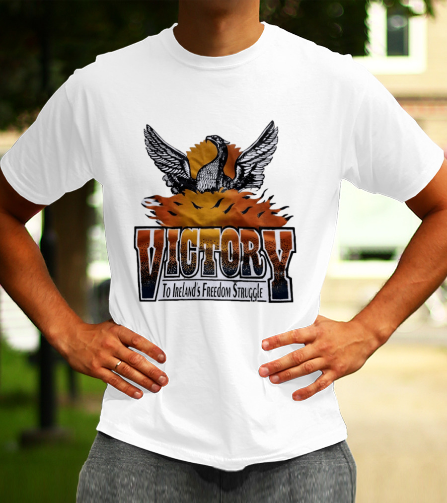 Victory Ireland Freedom Struggle Phoenix Wings Rising T-Shirt