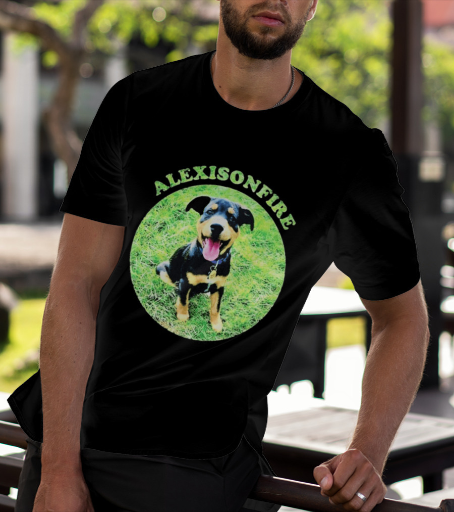 Alexisonfire Pupper Dog On Grass T-Shirt