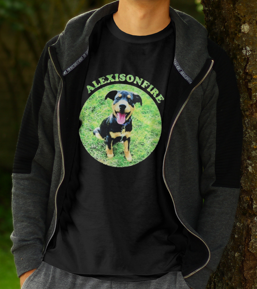Alexisonfire Pupper Dog On Grass T-Shirt