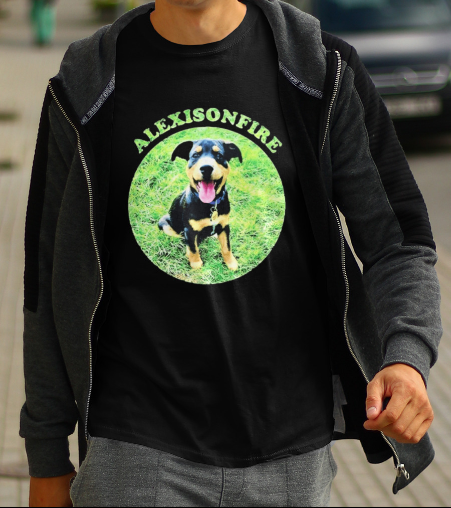 Alexisonfire Pupper Dog On Grass T-Shirt