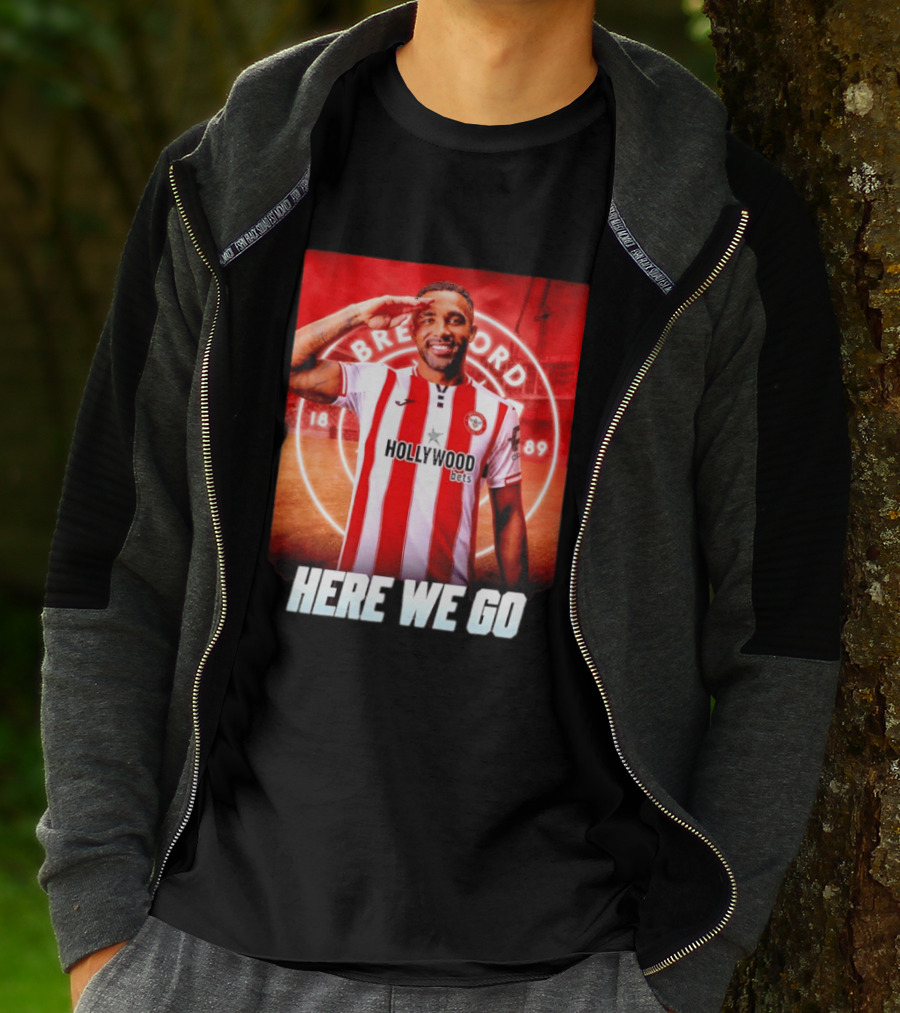 Brentford FC Callum Wilson Here We Go Hollywood Bets T-Shirt