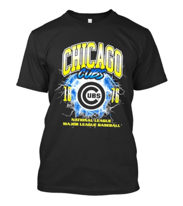 Chicago Cubs 1876 Vintage National League Major League Baseball Iconic Team T-Shirt