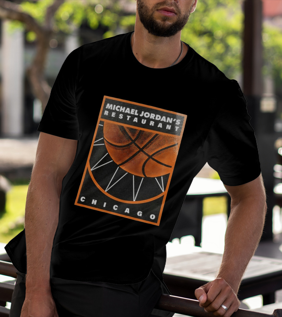 Michael Jordan's Restaurant Chicago Basketball 500 North La Salle Street Illinois T-Shirt