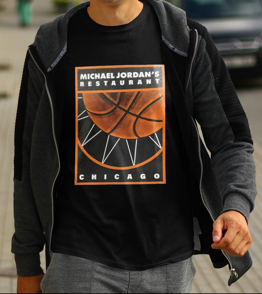 Michael Jordan's Restaurant Chicago Basketball 500 North La Salle Street Illinois T-Shirt