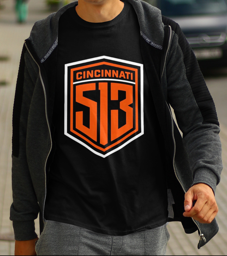 Cincinnati 513 Bold Shield T-Shirt