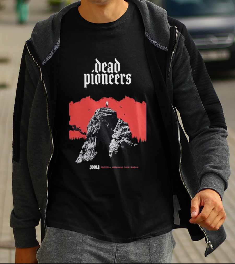 Dead Pioneers Souls Rockers Club Dublin July 9 2026 T-Shirt