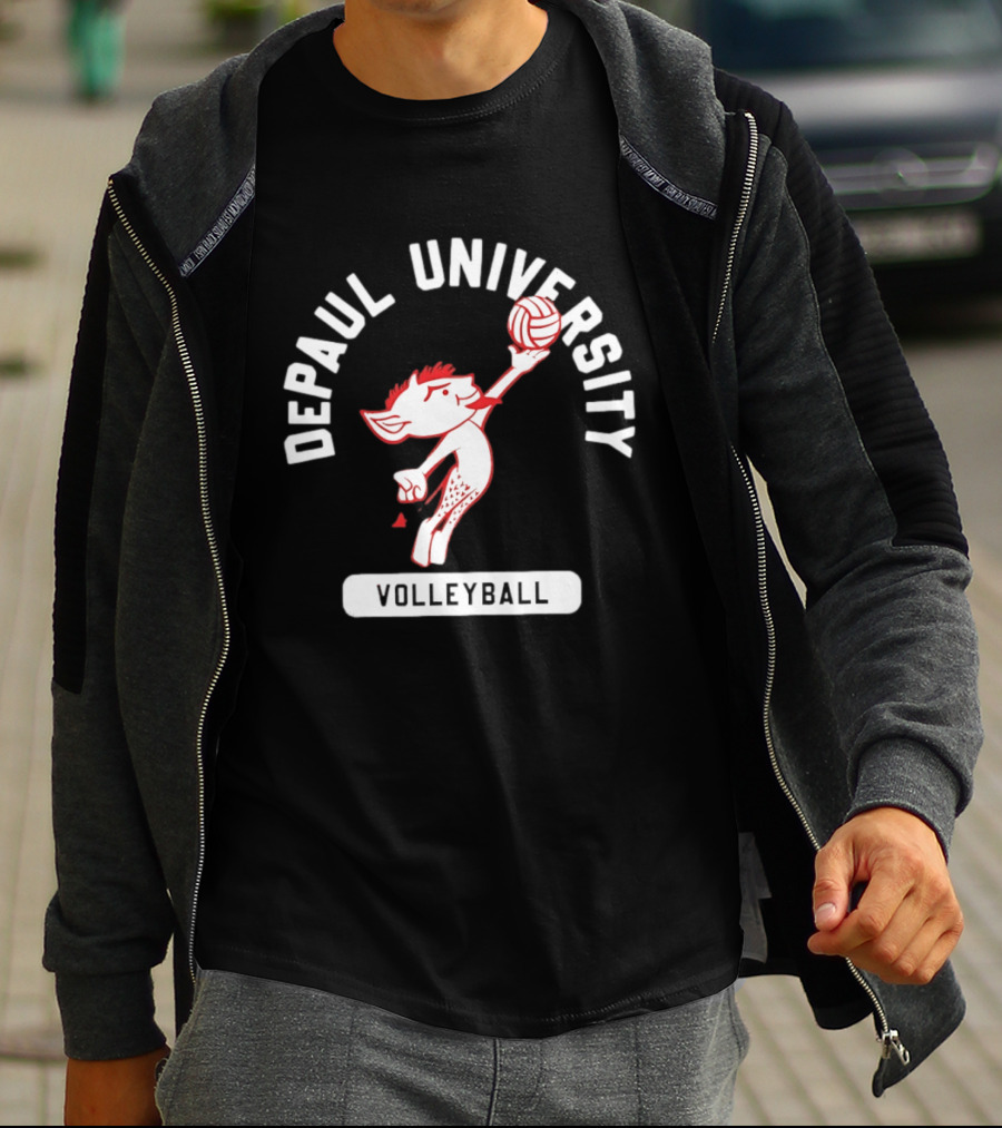 DePaul University Blue Demons Volleyball Billy T-Shirt
