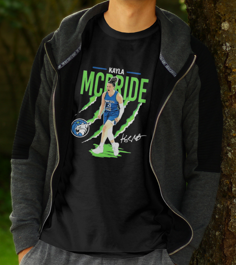 Kayla McBride Minnesota Lynx Mayo Clinic 21 Basketball T-Shirt