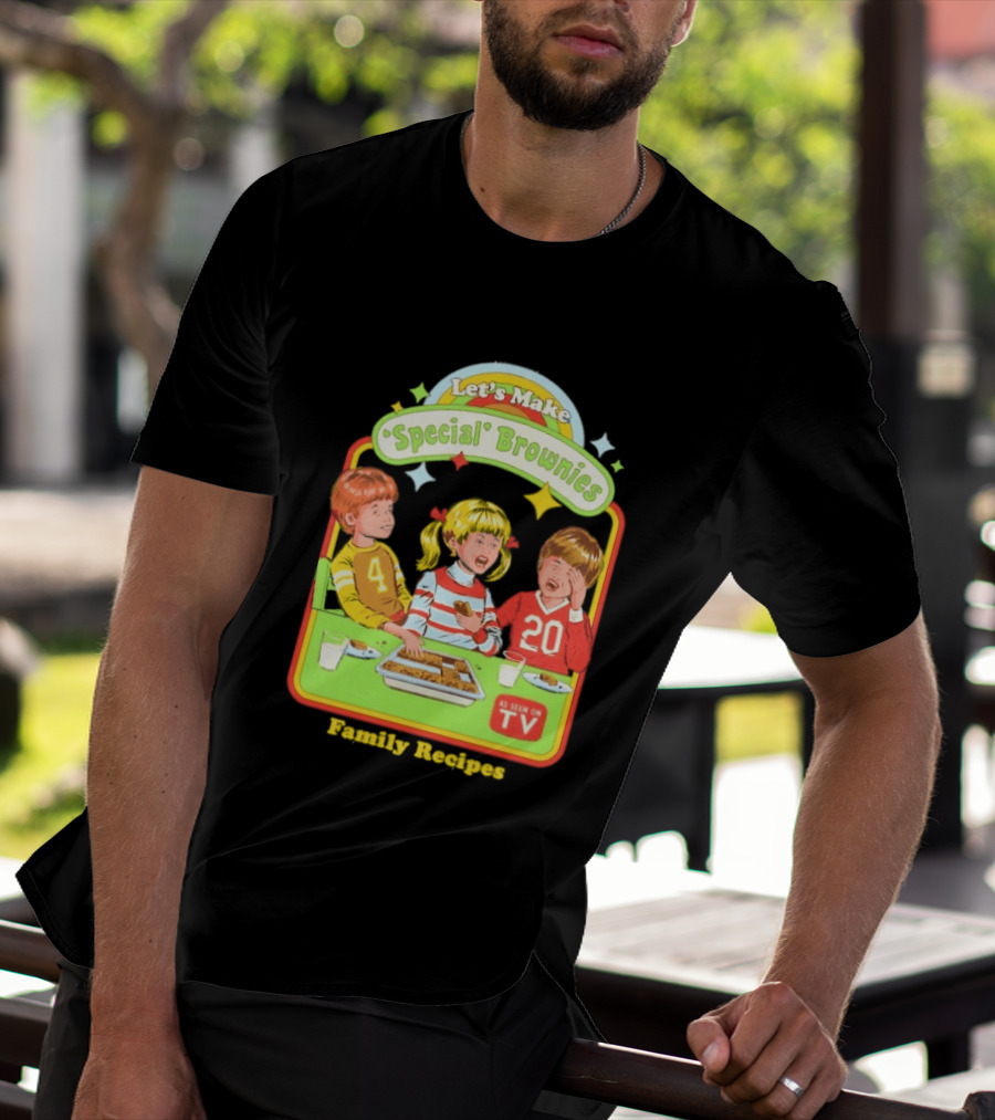 Let's Make Special Brownies As Seen On TV Family Recipes T-Shirt