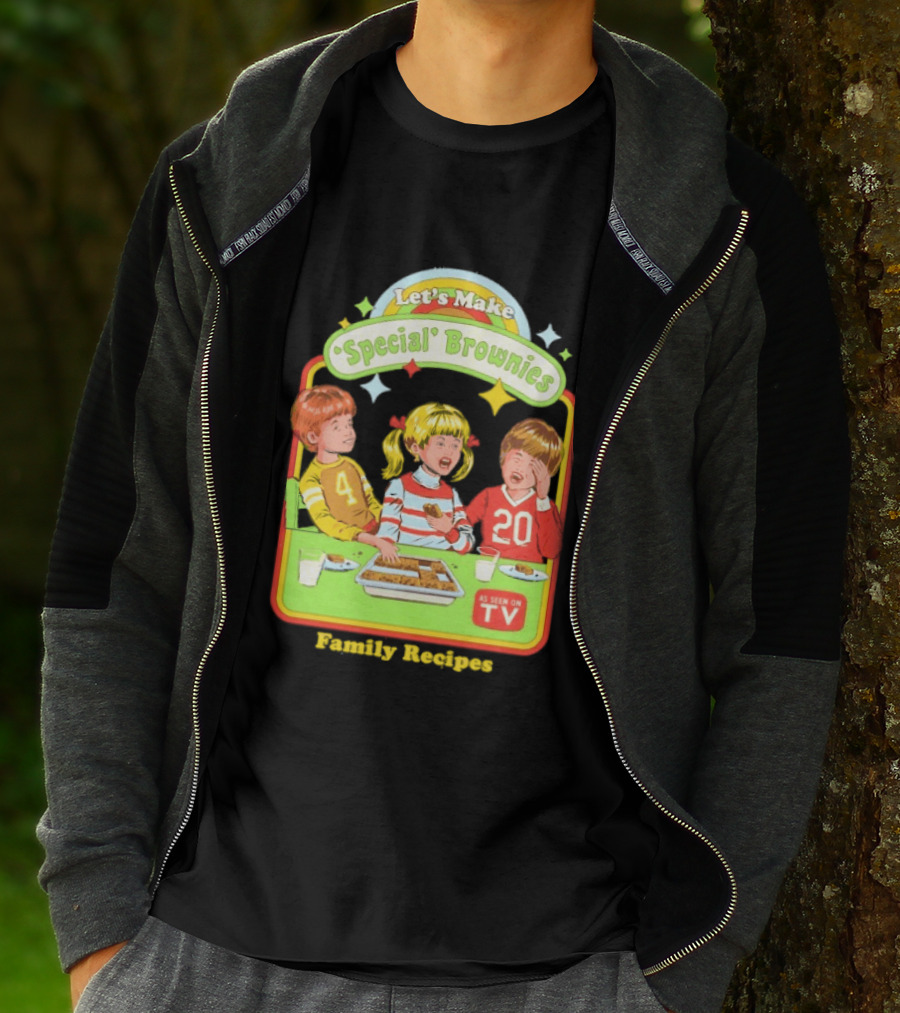 Let's Make Special Brownies As Seen On TV Family Recipes T-Shirt