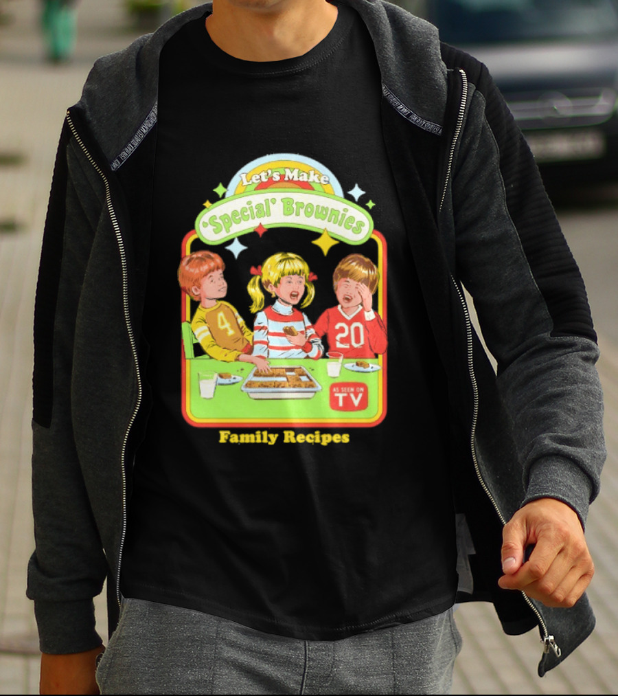 Let's Make Special Brownies As Seen On TV Family Recipes T-Shirt