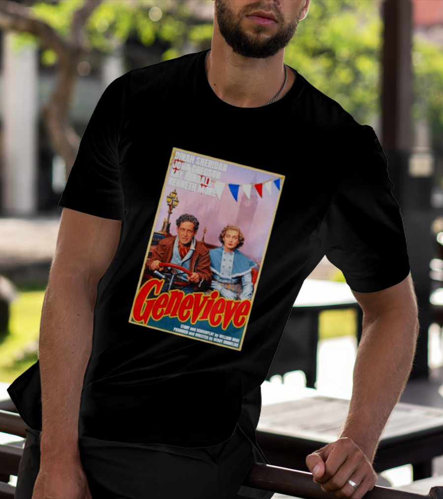 Dinah Sheridan John Gregson Kay Kendall Kenneth More Genevieve Movie T-Shirt