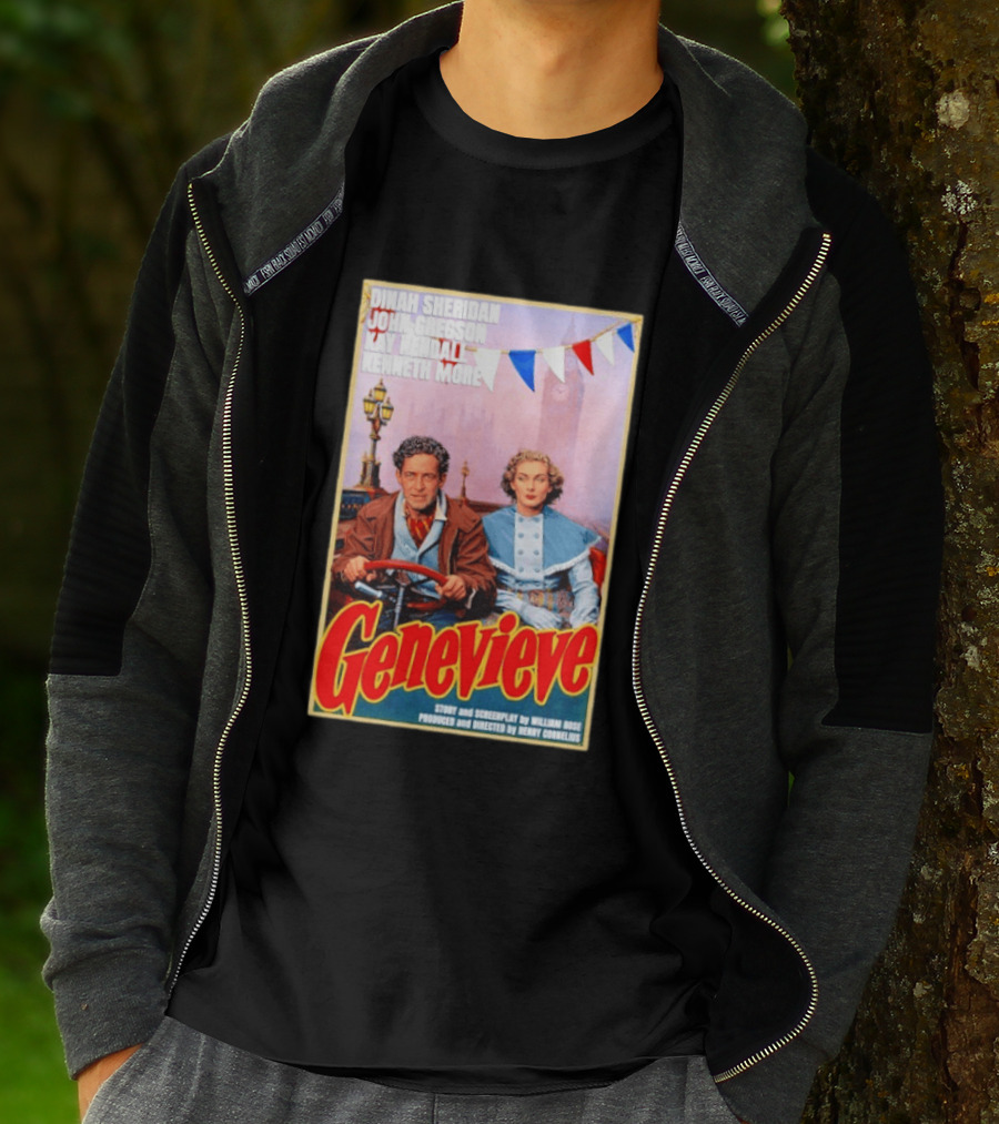 Dinah Sheridan John Gregson Kay Kendall Kenneth More Genevieve Movie T-Shirt