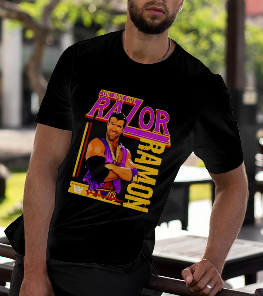 Razor Ramon The Bad Guy WWE Wrestling Superstar T-Shirt