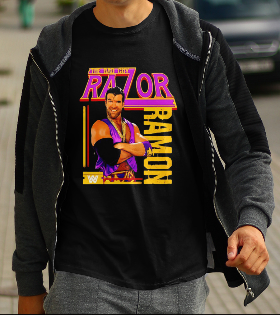 Razor Ramon The Bad Guy WWE Wrestling Superstar T-Shirt