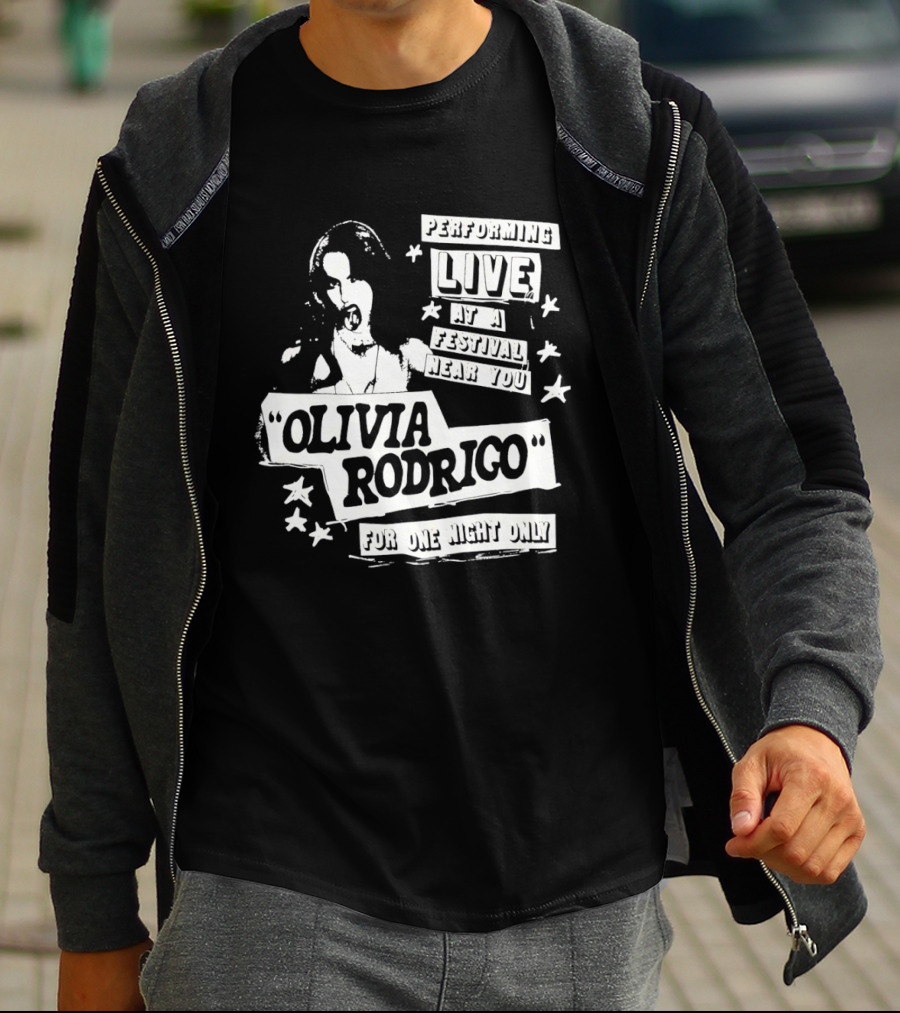 Olivia Rodrigo Live Performance For The Next Day Festival T-Shirt