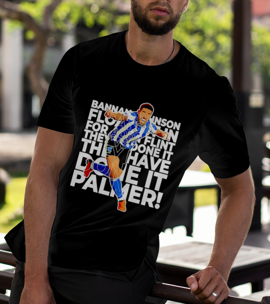 Bannan Johnson Flint Palmer Sheffield Wednesday Victory Celebration T-Shirt