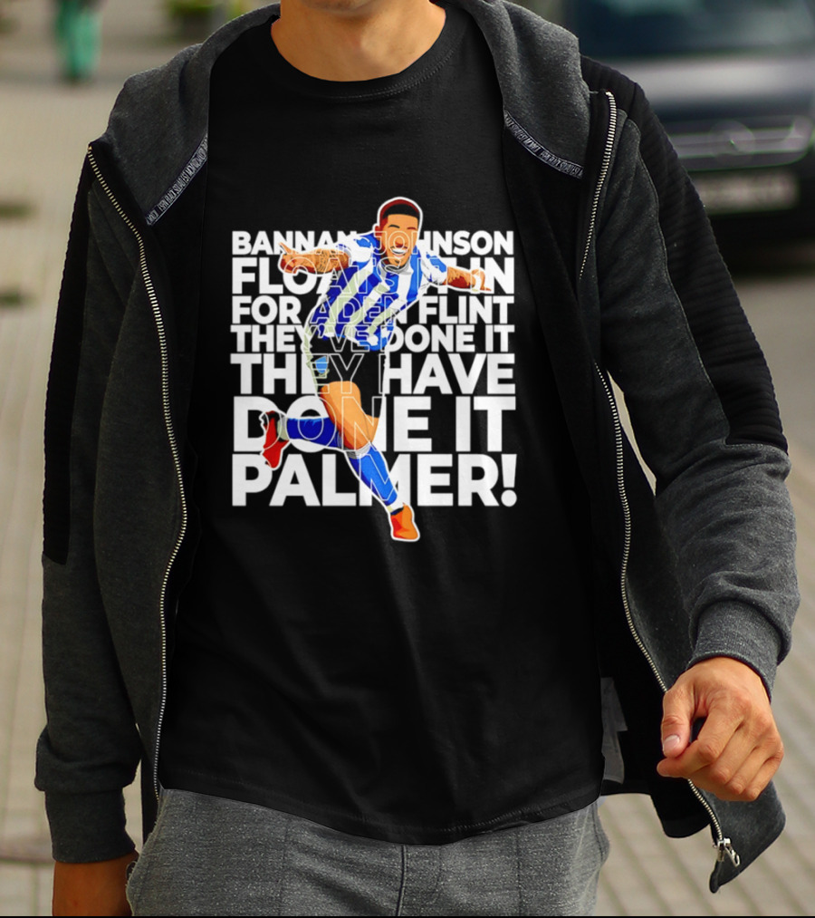 Bannan Johnson Flint Palmer Sheffield Wednesday Victory Celebration T-Shirt